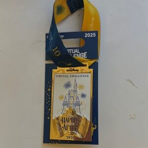 Disney Gold and Blue Virtual Challenge Medal